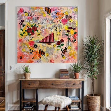 iqra - Colorful Emotions – Original Abstract Painting