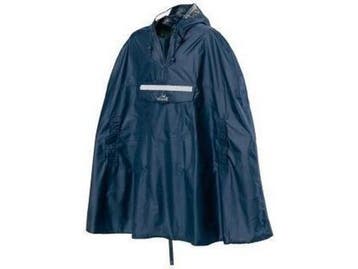 Veiling - Greenlands Regencape blauw - One Size, Caravans en Kamperen, Regenkleding, Nieuw