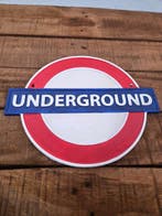 Enseigne publicitaire - Panneau du chemin de fer souterrain, Hobby en Vrije tijd, Modeltreinen | Overige schalen, Nieuw