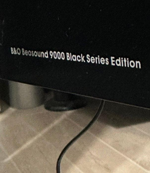 Bang & Olufsen - BeoSound 9000 Black Series Edition, Audio, Tv en Foto, Stereoketens