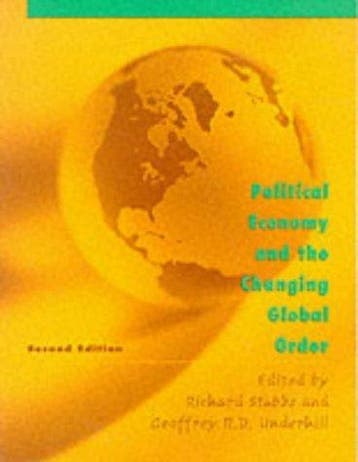 Political Economy and the Changing Global Order, Verzenden, Richard Stubbs