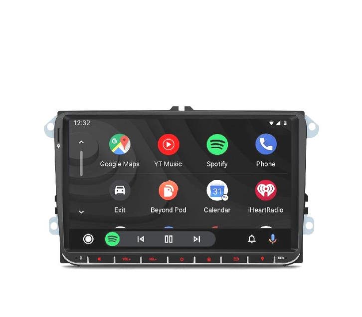 Autoradio 9  Gps Android 11 Volkswagen Vw Pour Skoda Seat, Auto diversen, Autonavigatie, Verzenden