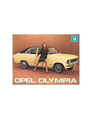 1968 OPEL OLYMPIA A 11SR BROCHURE NEDERLANDS, Ophalen of Verzenden, Nieuw