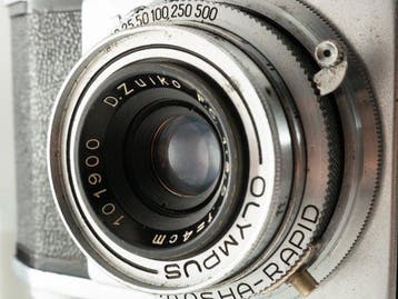 Olympus Olympus 35 with D.Zuiko 3,5/40mm Leather Case, Nieuw