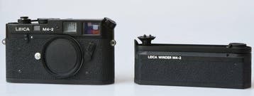 Leica M4-2 met motor winder (op batterij) Appareil photo