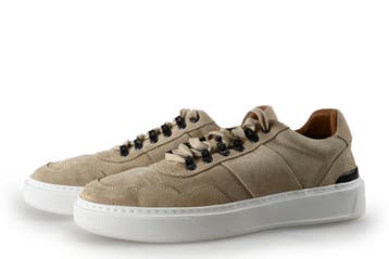 Stefano Lauran Sneakers in maat 44 Beige, Kleding | Heren, Schoenen, Overige kleuren, Zo goed als nieuw, Sneakers, Stefano Lauran