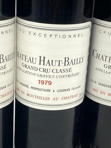 1979 Chateau Haut-Bailly - Graves Grand Cru Classé - 3
