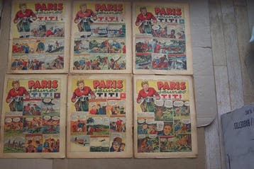 Paris jeunes (après-guerre) - N°1 au N°29 - 29 Tijdschriften, Boeken, Nieuw