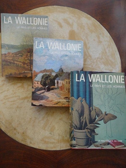 La Wallonie, le Pays et les Hommes. Lettres, Art, Culture -, Antiek en Kunst, Antiek | Boeken en Manuscripten