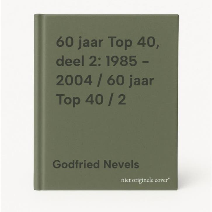 60 jaar Top 40, deel 2: 1985 - 2004 / 60 jaar Top 40 / 2, Boeken, Muziek, Zo goed als nieuw, Verzenden