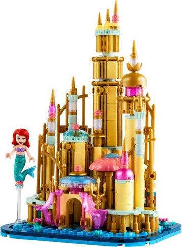 Lego Set - 40708 - Disney - Mini Disney Ariels Castle, Kinderen en Baby's, Speelgoed | Duplo en Lego, Nieuw