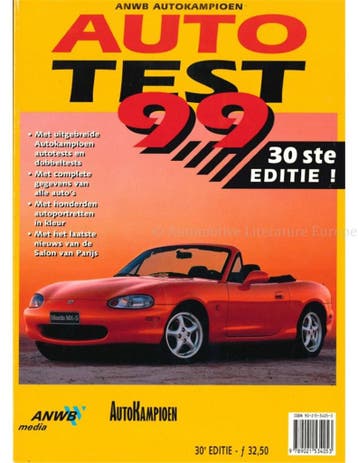 1999 AUTOTEST JAARBOEK NEDERLANDS, Nieuw