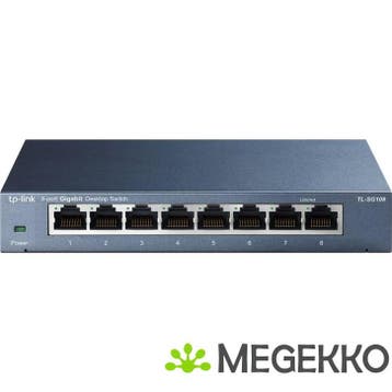 TP-Link 8-Port TL-SG108, Verzenden, Nieuw