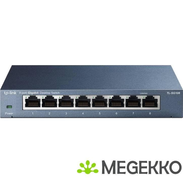 TP-Link 8-Port TL-SG108, Informatique & Logiciels, Ordinateurs & Logiciels Autre, Envoi