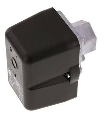 Pressostat Pour Compresseur 4 à 12 bar G1/4 230VAC |, Verzenden, Nieuw