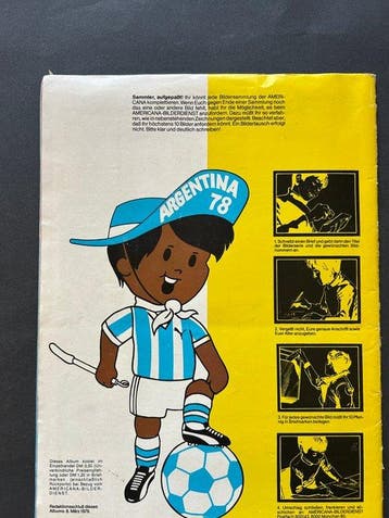 EAM/KPA Fussball-Weltmeisterschaft Argentinien 1978 Compleet, Nieuw