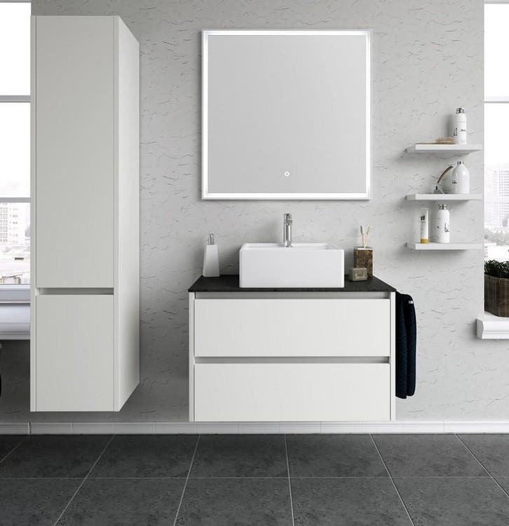 CITY / Badmeubel Met Waskom 80 Cm ( Onderkast + Topblad +, Maison & Meubles, Salle de bain | Meubles de Salle de bain, Enlèvement ou Envoi