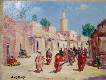 Bruno Retaux (1947) - Bled au Maroc, Antiquités & Art