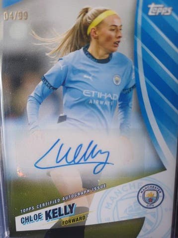 2024/25 Topps Topps Blue Moon Chloe Kelly /99 Carte