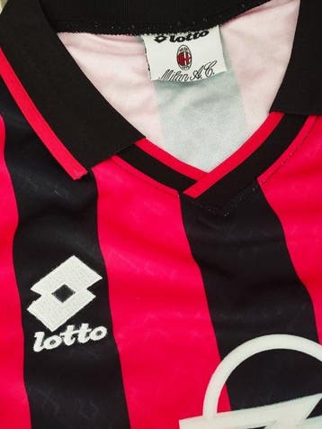 AC Milan - Serie A - George Weah - Maillot de football