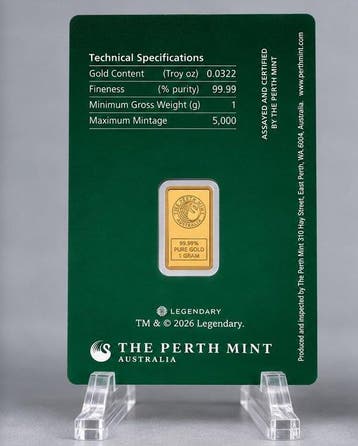Australië. Gold Bar 2026 – The Perth Mint – House Atreides –