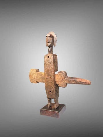 Serrure, beeldhouwwerk Dogon (42 cm) - slot Dogon - Dogon -, Antiek en Kunst
