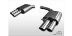 FOX Audi A5 B8 Sportback einddemper rechts/links -2x88x74 ty, Auto-onderdelen, Uitlaatsystemen, Verzenden, Nieuw