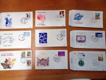 Belgique 1963/1988 - Campo de FDC