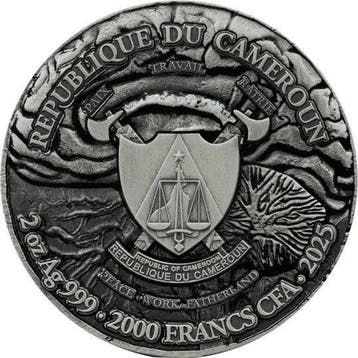 Kameroen. 2000 Francs 2025 Arachne - 2 oz