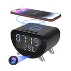 Camera Wekker - 4K WiFi Klok - Smart Home Security Night, Verzenden