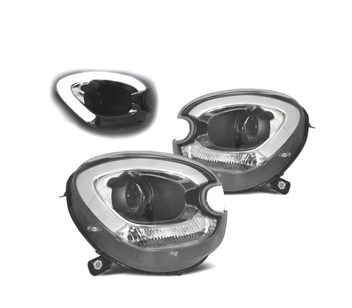 PHARES MINI R60 COUNTRYMAN 10-15 TUBE LIGHT XENON FOND NOIR, Auto-onderdelen, Verlichting, Verzenden