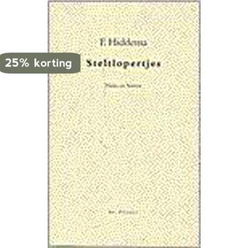Steltlopertjes 9789061004288 F. Hiddema, Verzenden, Gelezen, F. Hiddema