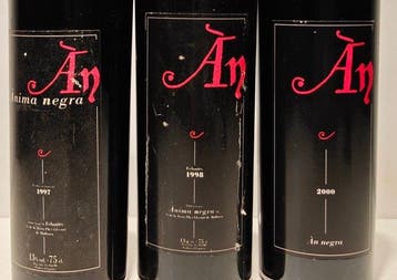 1997, 1998, 2000 Ànima Negra, Àn - Majorque - 3 Bouteilles, Nieuw