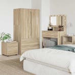 vidaXL Badkamerkast Sonoma Eik 40,5 x 40 x 44 cm Bewerkt, Verzenden