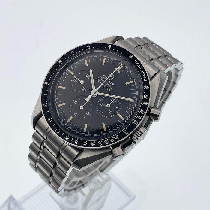 Omega - Speedmaster Professional Moonwatch - ST145.022 -, Handtassen en Accessoires, Horloges | Heren