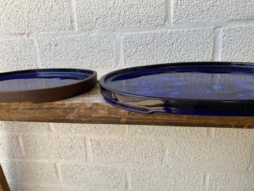 Bonsai en Suiseki schalen 2 stuks - Hoogte (boom): 0 cm -