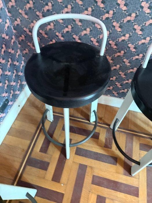 Seccose - Seccose - Tabouret (5) - Acier - Modèle Dep, Antiquités & Art, Antiquités | Meubles | Chaises & Canapés