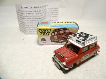 Corgi 1:43 - Modelauto (4) - B.M.C. Mini Cooper S Monte, Nieuw