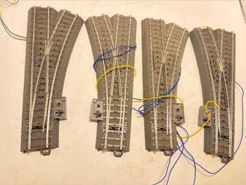 Märklin H0 - 24611/24612/74490/91 - Voie ferrée pour trains