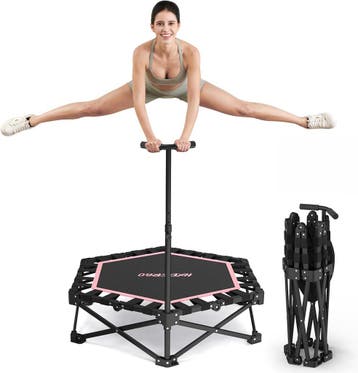 HXD-ERGO fitness trampoline | Retour deal | Snel weg!, Sport en Fitness, Fitnessapparatuur, Verzenden, Zo goed als nieuw, Metaal