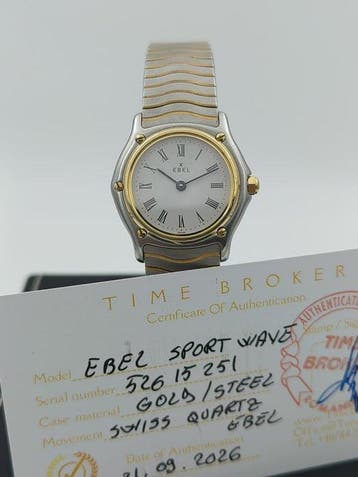 Ebel - Sport Wave - Zonder minimumprijs - Dames - 1990-1999, Nieuw