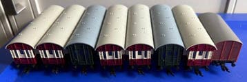 Piko H0 - Wagon de passagers pour trains miniatures (8) - 7, Hobby en Vrije tijd, Nieuw