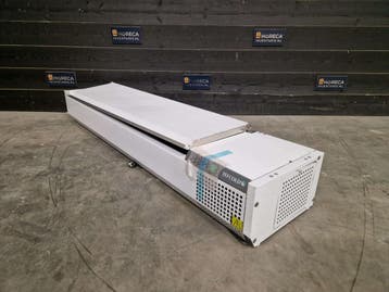 Opzetkoelvitrine | Tefcold | deksel | 180 cm | 230V | horeca