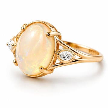 Zonder minimumprijs - Ring - 14 karaat Geel goud - 2.02ct., Nieuw