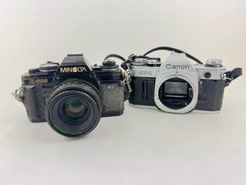Minolta, Canon X700 with 50mm Lens & AE-1 Body Appareil, Nieuw