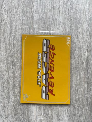 Gen1 #558 silver Star wars Racer revenge Limited run game..., Ophalen of Verzenden, Zo goed als nieuw