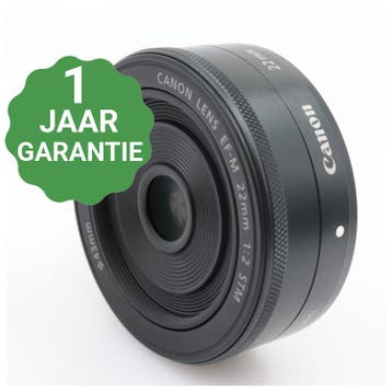 Canon EF-M 22mm F/2 STM | Tweedehands, Verzenden