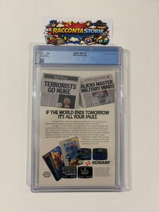 Spider-Man 1 - Spider-Man #1 - 1 Graded comic, Comic -, Boeken, Strips | Comics