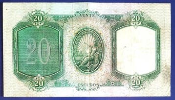 Portugal. - 20 Escudos - 1948 - Pick 163 (Zonder