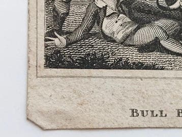 W. Edlundmith (attivo XVIII) - Bull baiting